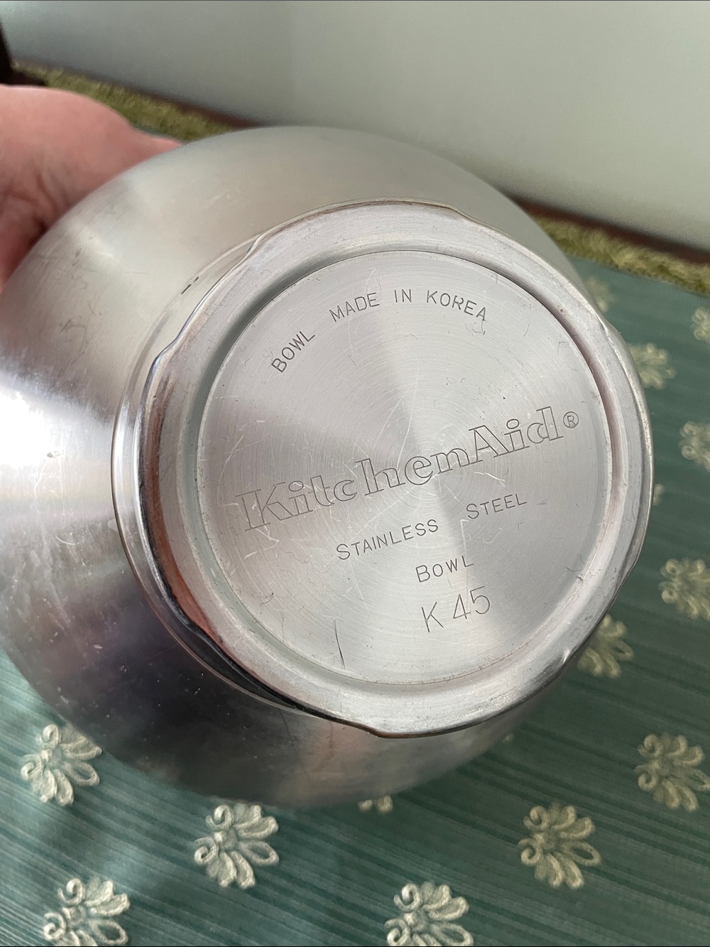 KitchenAid Stainless Steel 4.5 Quart Mixing Bowl - Picture 2 of 3